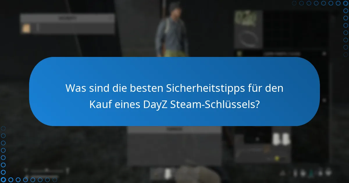 Wie kann ich Betrug beim Kauf eines DayZ Steam-Schlüssels vermeiden?
